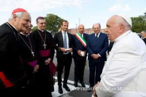 Visite pastorale à Trieste 7 juillet 2024 © Vatican Media