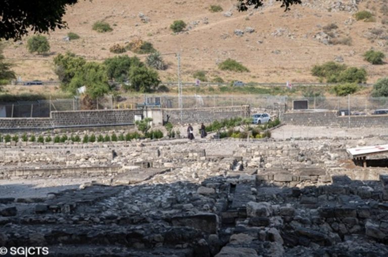 Le site archéologique franciscain de Magdala (© Custodie de Terre Sainte