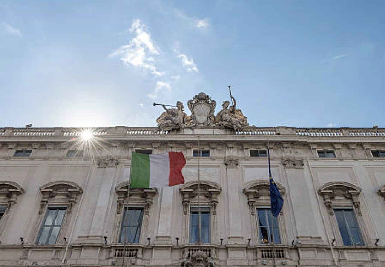 Le tribunal constitutionnel d’Italie  © Istock