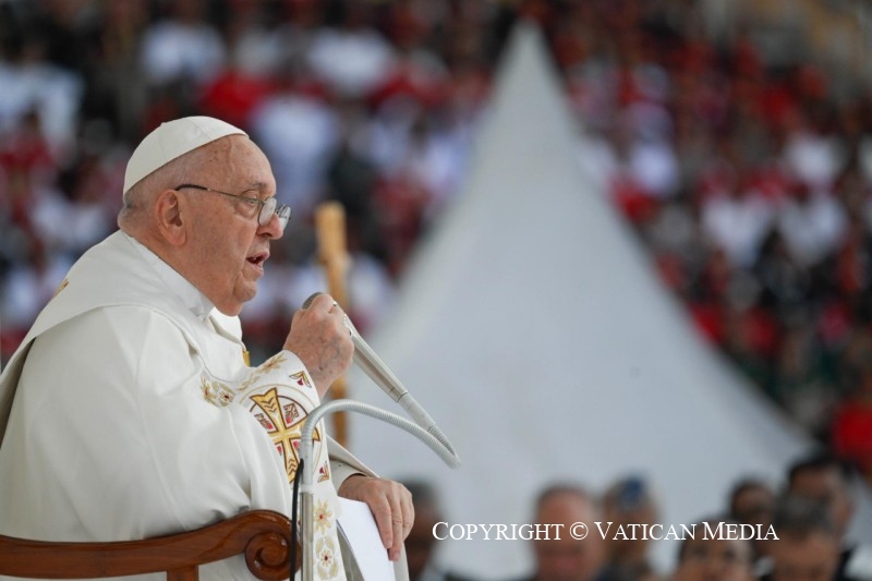 Voyage apostolique en Indonésie : Sainte Messe à Jakarta, 5 septembre 2024 © Vatican Media