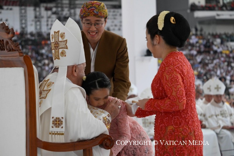 Voyage apostolique en Indonésie : Sainte Messe à Jakarta, 5 septembre 2024 © Vatican Media