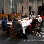 Voyage apostolique en Belgique : Rencontre à la paroisse Saint-Gilles, 28 septembre 2024 © Vatican Media