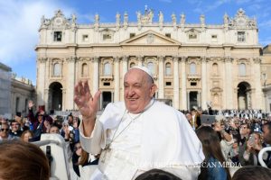 Audience générale du pape François, mercredi 18 septembre 2024 © Vatican Media