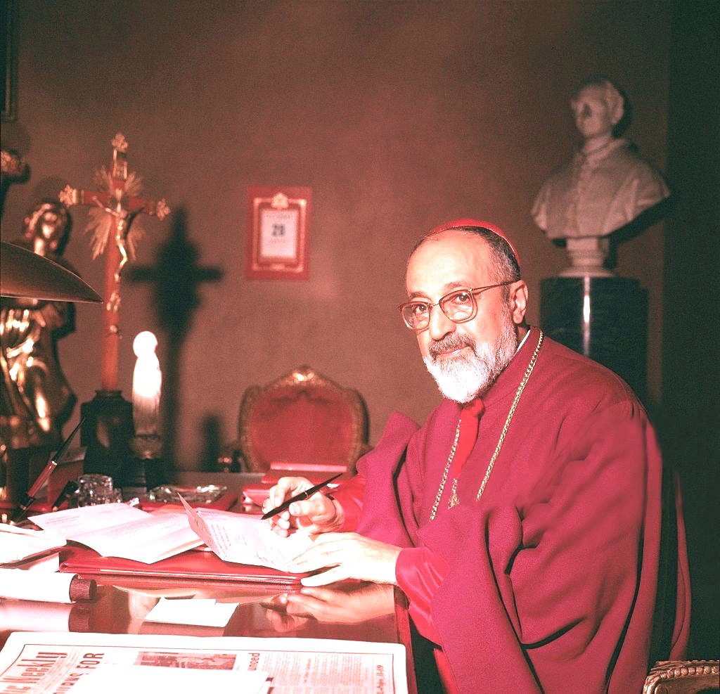 Le corps du cardinal arménien Grégoire-Pierre Agagianian a été raptrié à Beyrouth © facebook.com/p/Cardinale-Gregorio-Pietro-XV-Agagianian