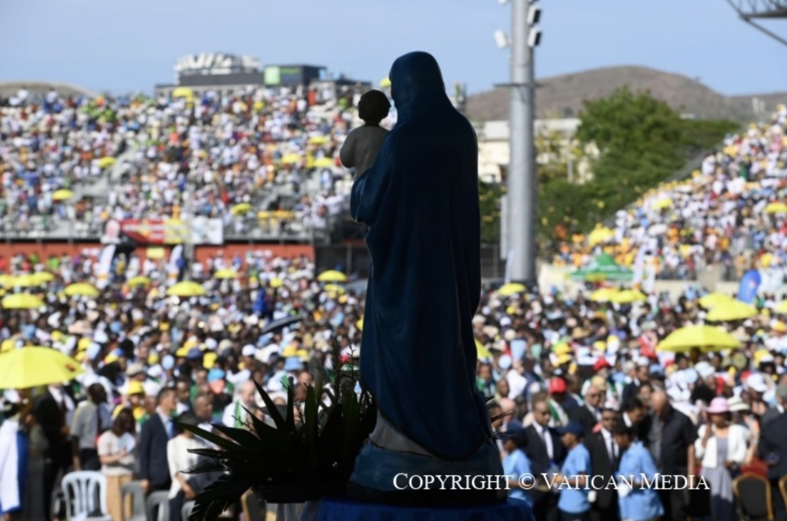 Messe dominicale du 8 septembre en Papouasie Nouvelle Guinée © Vatican Media