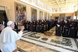 Discours aux participants au Chapitre Général de l'ordre des Frères Mineurs Capucins, 31 août 2024 © Vatican Media