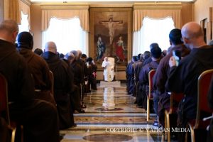 Discours aux participants au Chapitre Général de l'ordre des Frères Mineurs Capucins, 31 août 2024 © Vatican Media