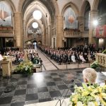 Card. Jean-Claude Hollerich, archevêque du Luxembourg, s'adressant au pape en la cathédrale ND du Luxembourg © Vatican Media