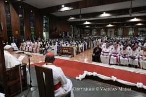 Discours du pape au sanctuaire de Marie Auxiliatrice le 7 septembre 2024 © Vatican Media