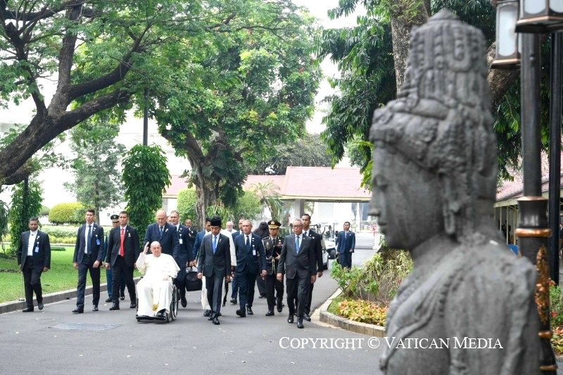 Le Saint-Père est arrivé dans la capitale de l'Indonésie le mardi 3 septembre © vatican.va