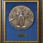 Médaille commémorative du voyage apostolique au Luxembourg et en Belgique © Vatican Media