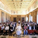 Rencontre du pape François avec le membres du Mouvement international des étudiants catholiques (IMCS) Pax Romana © Vatican Media