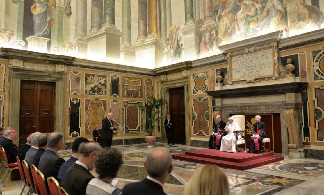 Une rencontre du pape François au Vatican © Vatican Media