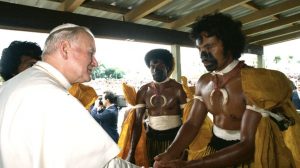 Voyage du pape Jean-Paul II en Océanie en novembre 1986 © vatican.va