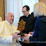 Discours aux membres de l'Association autrichienne de ski, à l'occasion des Mondiaux de ski 2025, 10 octobre 2024 © Vatican Media