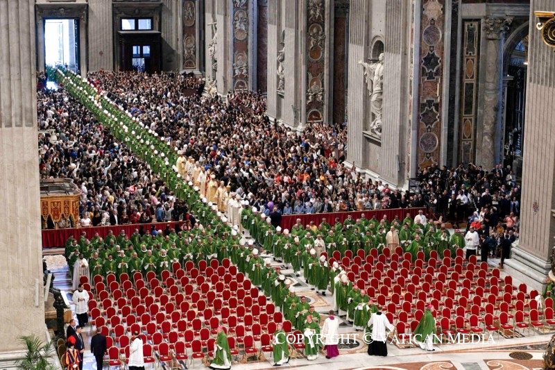 Messe de clôture du Synode sur la Synodalité, dimanche 27 octobre 2024 © Vatican Media