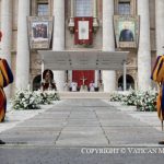 Canonisation de Marie-Léonie Paradis, Manuel Ruiz López et sept compagnons, François, Abdel Mooti et Raffaele Massabki, Giuseppe Allamano, et Elena Guerra © Vatican Media