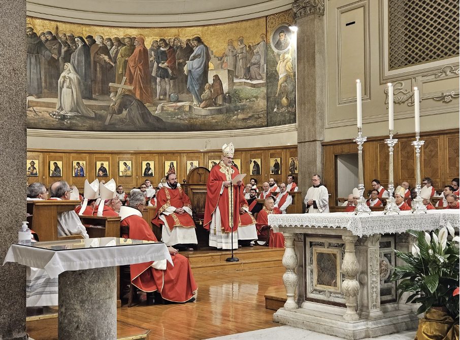 Messe d’action de grâce dans la basilique Saint-Antoine de Rome © Pilar Wals Rúa