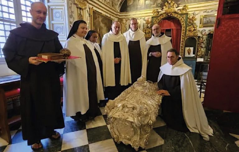 Le corps de Thérèse de Jésus est retrouvé dans la chapelle de l'Annonciation, dans la ville d'Alba de Tormes, où elle est décédée © Alba de Tormes al Dia