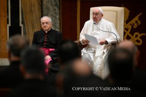 Discours du pape aux participants au Chapitre général des Passionnistes, 25 octobre 2024 © Vatican Media
