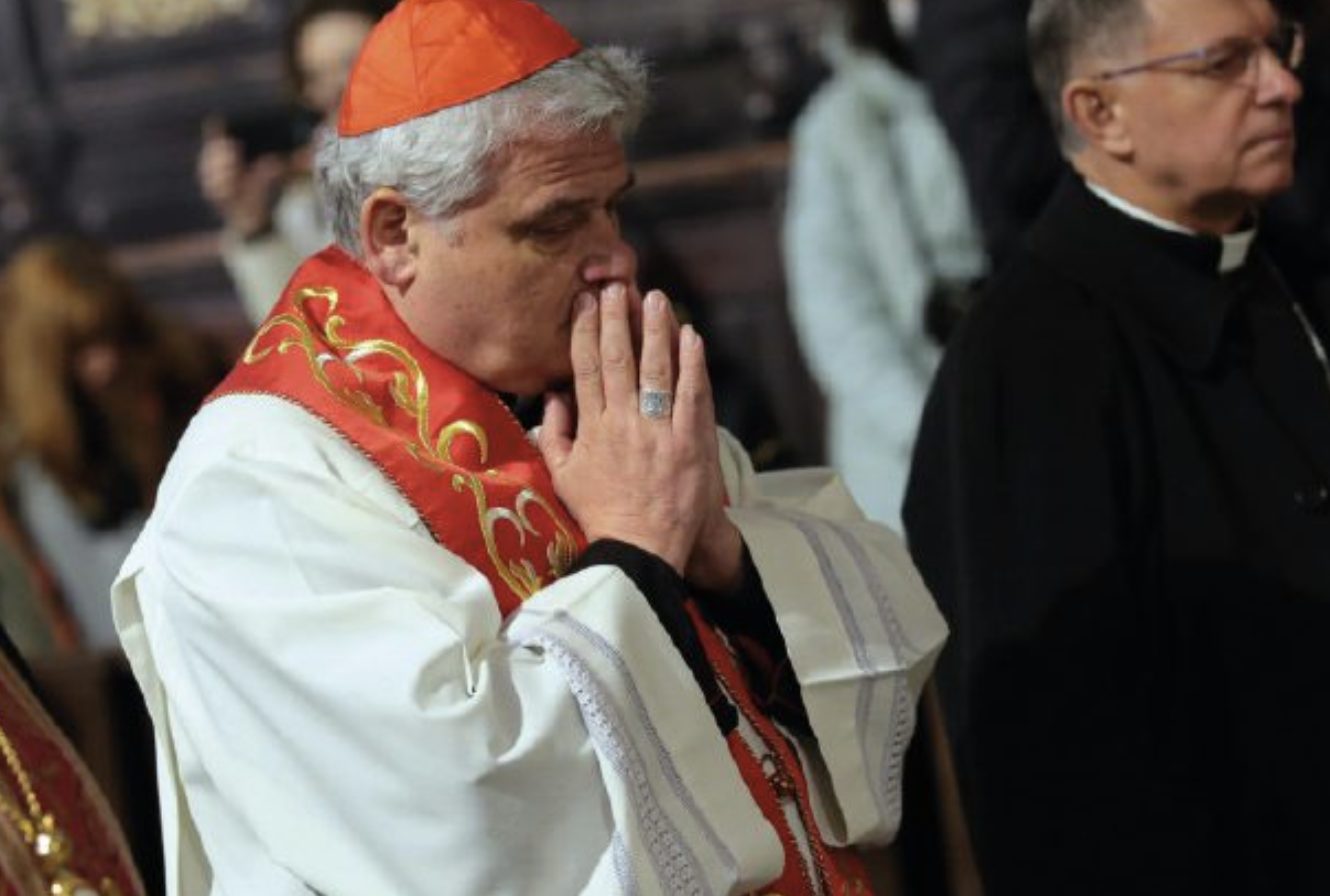 Le cardinal Konrad Krajewski, aumônier du pape François © El Debate