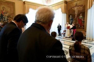 Discours du pape aux religieux et religieuses de la Famille calasancienne, 28 novembre 2024 © Vatican Media