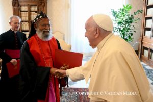 Rencontre avec les membres du Saint-Synode de l'Église Syro-malankare Mar Thoma, 11 novembre 2024 © Vatican Media