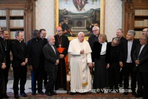 Discours du pape aux participants à la session plénière de la Commission théologique internationale © Vatican Media