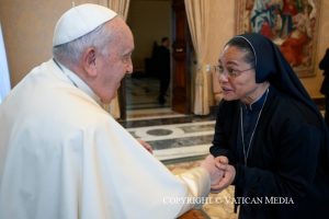 Discours du pape aux religieux et religieuses de la Famille calasancienne, 28 novembre 2024 © Vatican Media