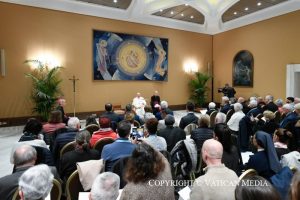 Discours du pape à la délégation du Foyer Notre-Dame des Sans-Abri et de l'Association des Amis de Gabriel Rosset, 13 novembre 2024 © Vatican Media
