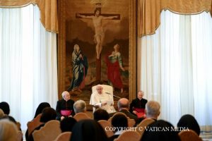 Discours du pape aux religieux et religieuses de la Famille calasancienne, 28 novembre 2024 © Vatican Media