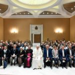 Discours du pape à la délégation du Foyer Notre-Dame des Sans-Abri et de l'Association des Amis de Gabriel Rosset, 13 novembre 2024 © Vatican Media