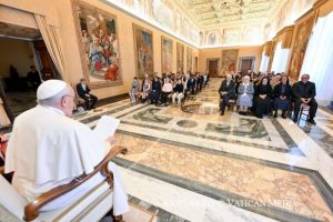 Discours du pape aux religieux et religieuses de la Famille calasancienne, 28 novembre 2024 © Vatican Media