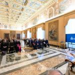 Discours du pape François aux techniciens et collaborateurs de la Fabrique de Saint-Pierre, 11 novembre 2024 © Vatican Media