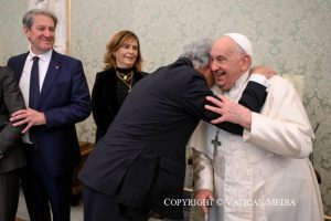 Discours du pape François à la délégation de la Fédération italienne de motocyclisme, 25 novembre 2024 © Vatican Media