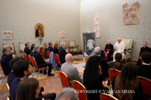 Discours du pape François à la délégation de la Fédération italienne de motocyclisme, 25 novembre 2024 © Vatican Media