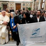 Discours du pape François aux participants au Symposium universitaire « Service-Learning e Patto Educativo Globale », 9 novembre 2024 © Vatican Media