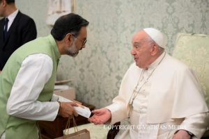 Discours du pape François à la délégation internationale du jaïnisme, 25 novembre 2024 © Vatican Media