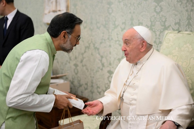 Discours du pape François à la délégation internationale du jaïnisme, 25 novembre 2024 © Vatican Media