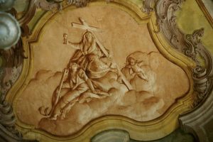 La foi et la confiance – bas-relief de plafond, palais Giustiniani-Murano, Venise ©Wikimedia commons