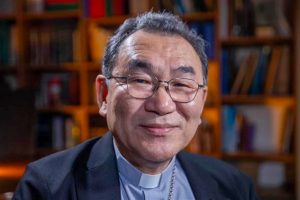 Le cardinal Tarcisio Isao Kikuchi, archevêque de Tokyo, le 18 octobre dernier à Rome. © Daniel Ibáñez/EWTN News