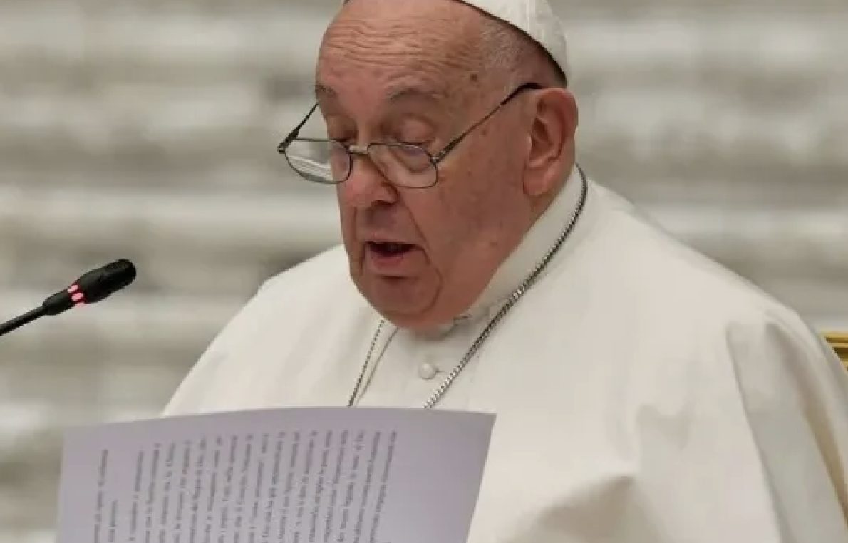 Le pape François lors de la 16e Assemblée générale ordinaire du Synode des évêques © MPV