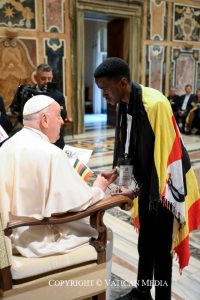 Discours du pape François aux participants au Symposium universitaire « Service-Learning e Patto Educativo Globale », 9 novembre 2024 © Vatican Media