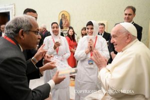 Discours du pape François à la délégation internationale du jaïnisme, 25 novembre 2024 © Vatican Media 