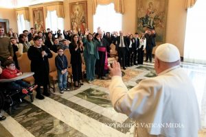 Discours du pape aux jeunes de l'Action catholique italienne, 20 décembre 2024 © Vatican Media