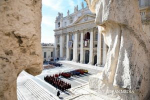 Nativité du Seigneur - Ouverture de la Porte Sainte et Messe de la Nuit de Noël, 24 décembre 2024 © Vatican Media