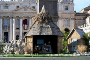 Nativité du Seigneur - Ouverture de la Porte Sainte et Messe de la Nuit de Noël, 24 décembre 2024 © Vatican Media