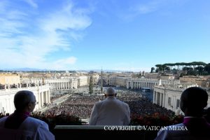 Nativité du Seigneur - Ouverture de la Porte Sainte et Messe de la Nuit de Noël, 24 décembre 2024 © Vatican Media