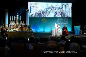 Le pape a clôturé le colloque sur la religiosité populaire en Corse © Vatican Media