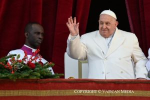 Nativité du Seigneur - Ouverture de la Porte Sainte et Messe de la Nuit de Noël, 24 décembre 2024 © Vatican Media